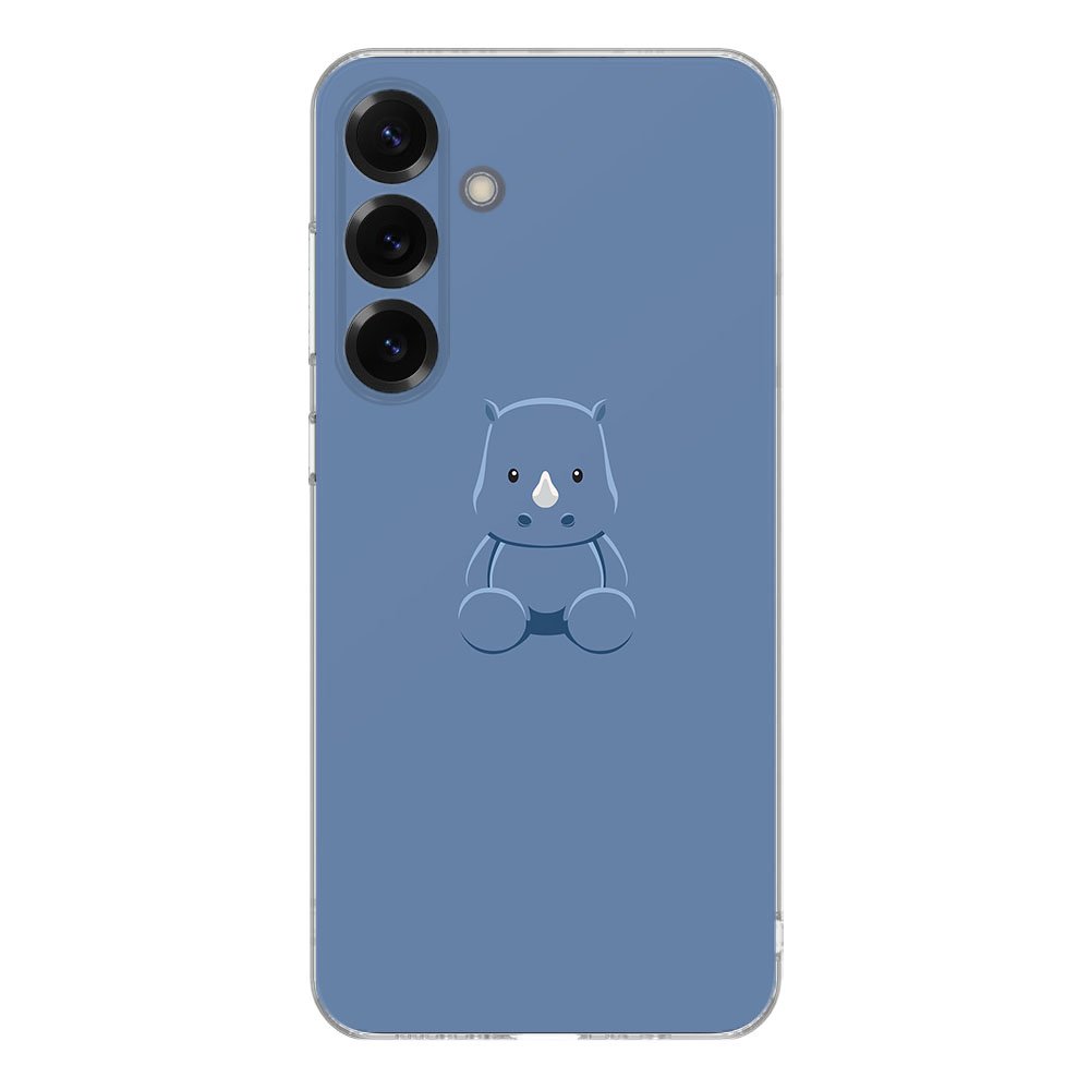 Samsung Galaxy S25 Plus TPU Hoesje Baby Rhino achterkant