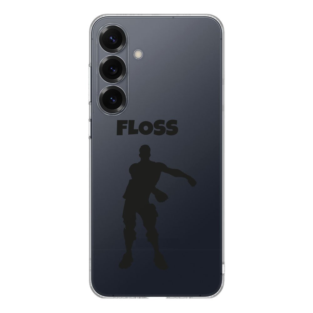Samsung Galaxy S25 Plus TPU Hoesje Floss Backcover achterkant