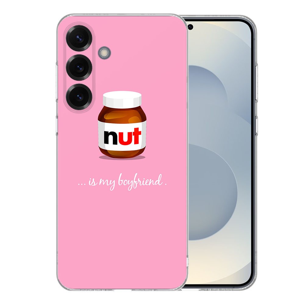 Samsung Galaxy S25 Plus TPU Hoesje Nut Boyfriend achterzijde