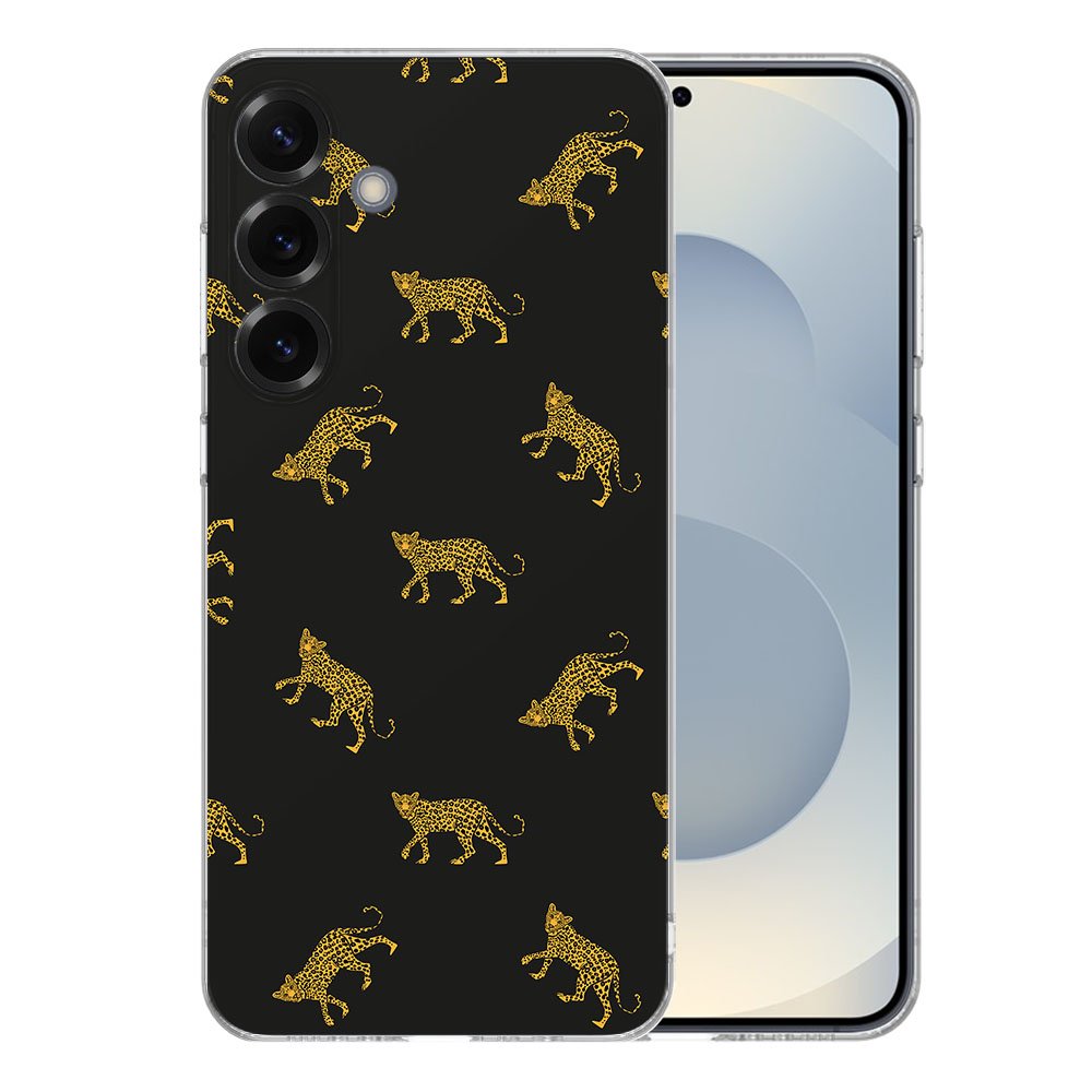 Samsung Galaxy S25 Plus TPU Hoesje Leopards Backcover design voorkant
