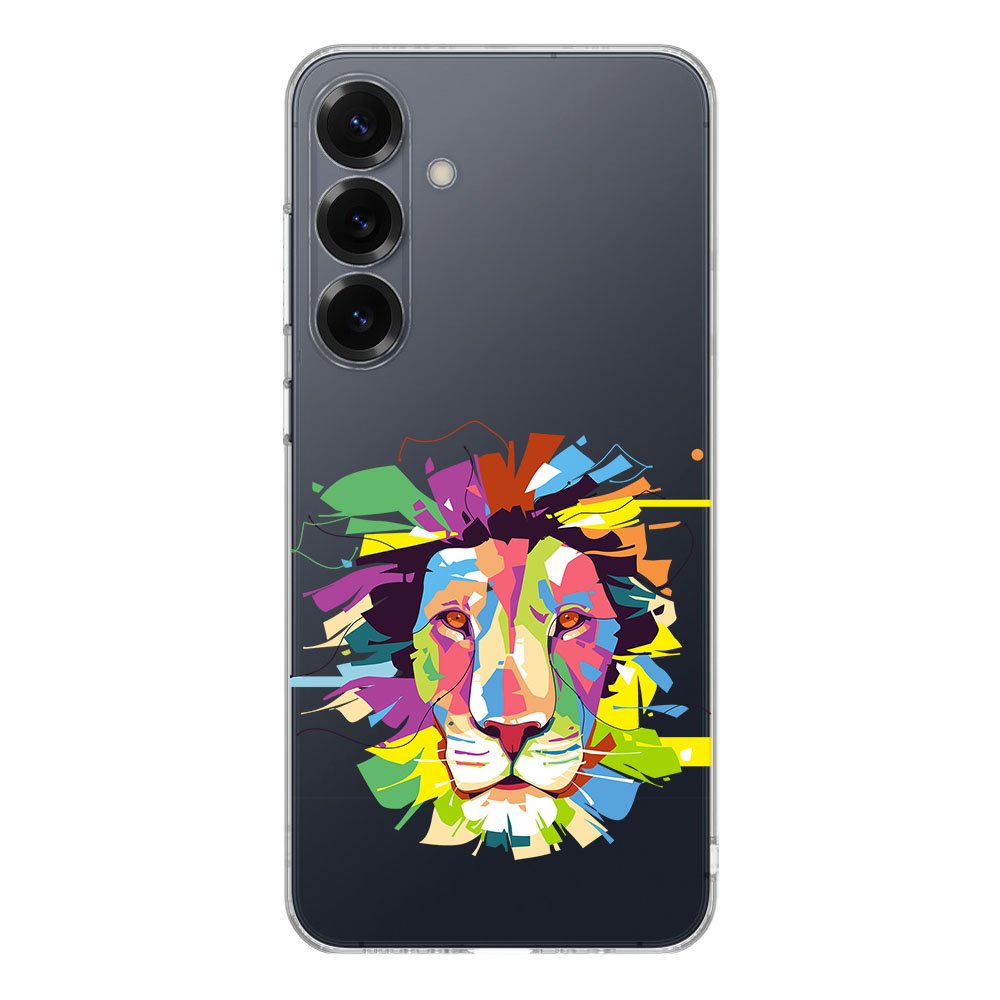 Samsung Galaxy S25 Plus TPU Hoesje Lion Color achterkant