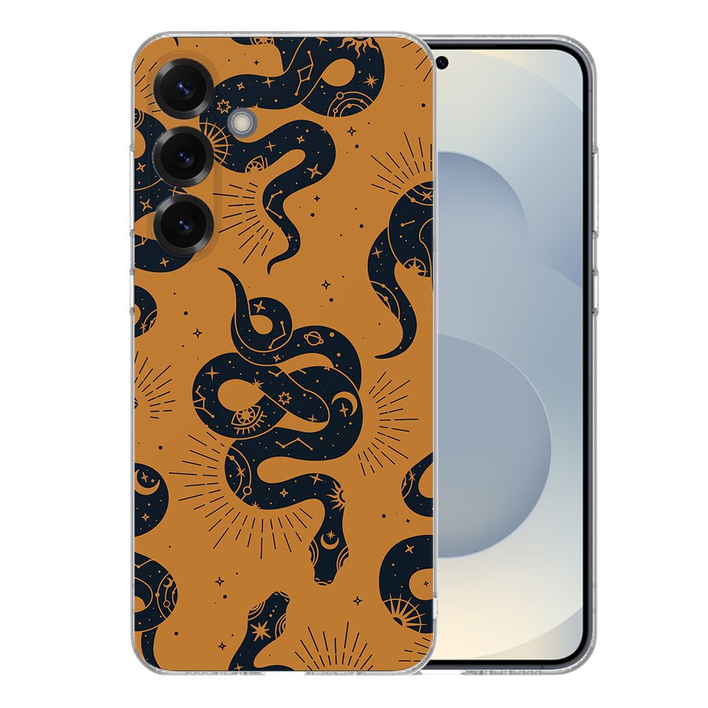 Samsung Galaxy S25 Plus TPU Hoesje Snakes Backcover achterkant