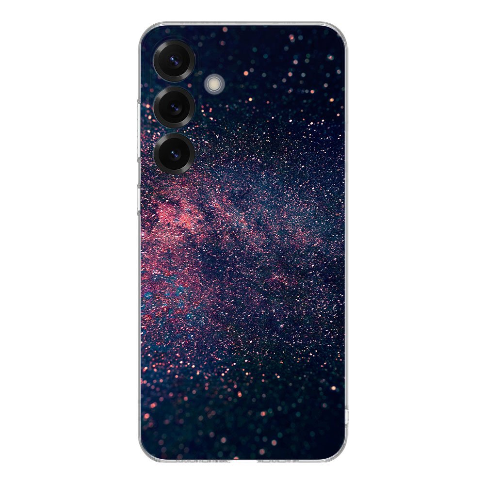 Samsung Galaxy S25 Plus TPU Hoesje Stars achterkant ontwerp
