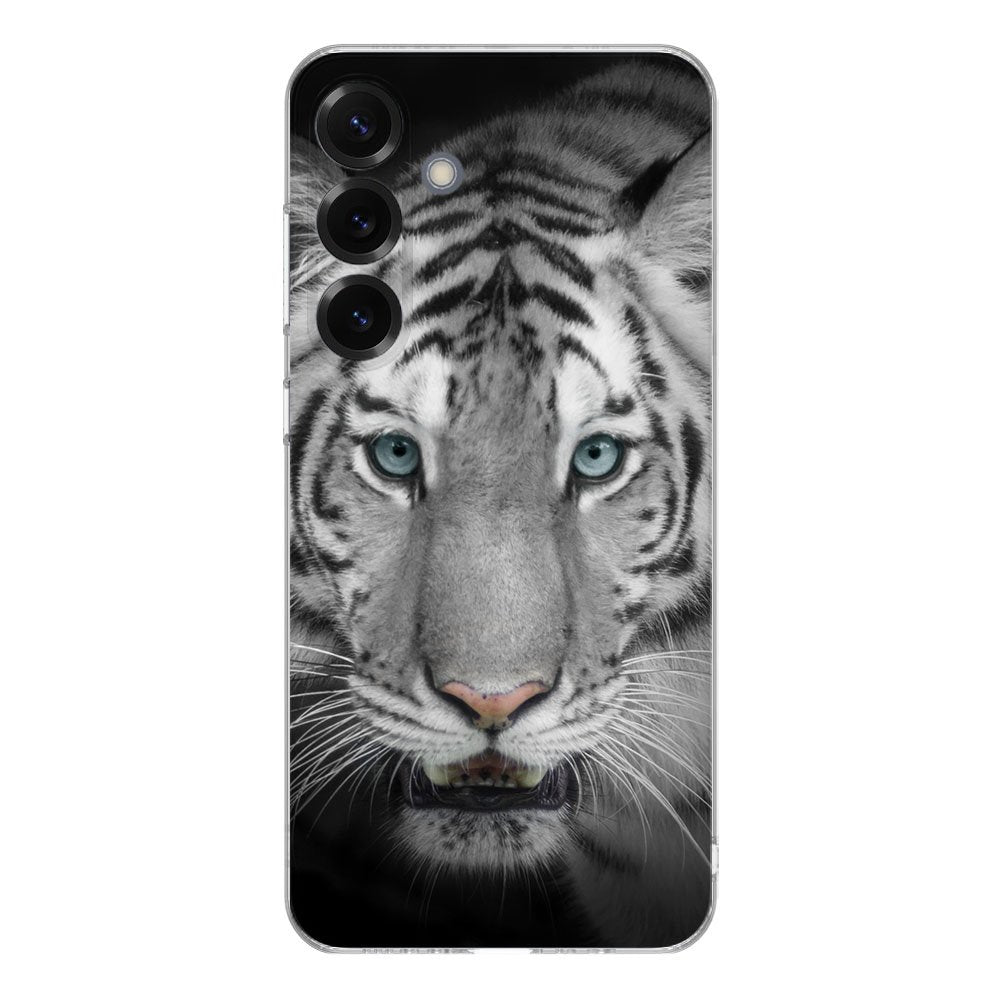 Samsung Galaxy S25 Plus TPU Hoesje Tijger Backcover tijgerdesign achteraanzicht
