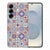 Samsung Galaxy S25 TPU Hoesje Tiles Color Backcover achterzijde