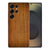 TPU Hoesje Samsung Galaxy S25 Ultra Donker Hout Backcover donkere hout design achterzijde