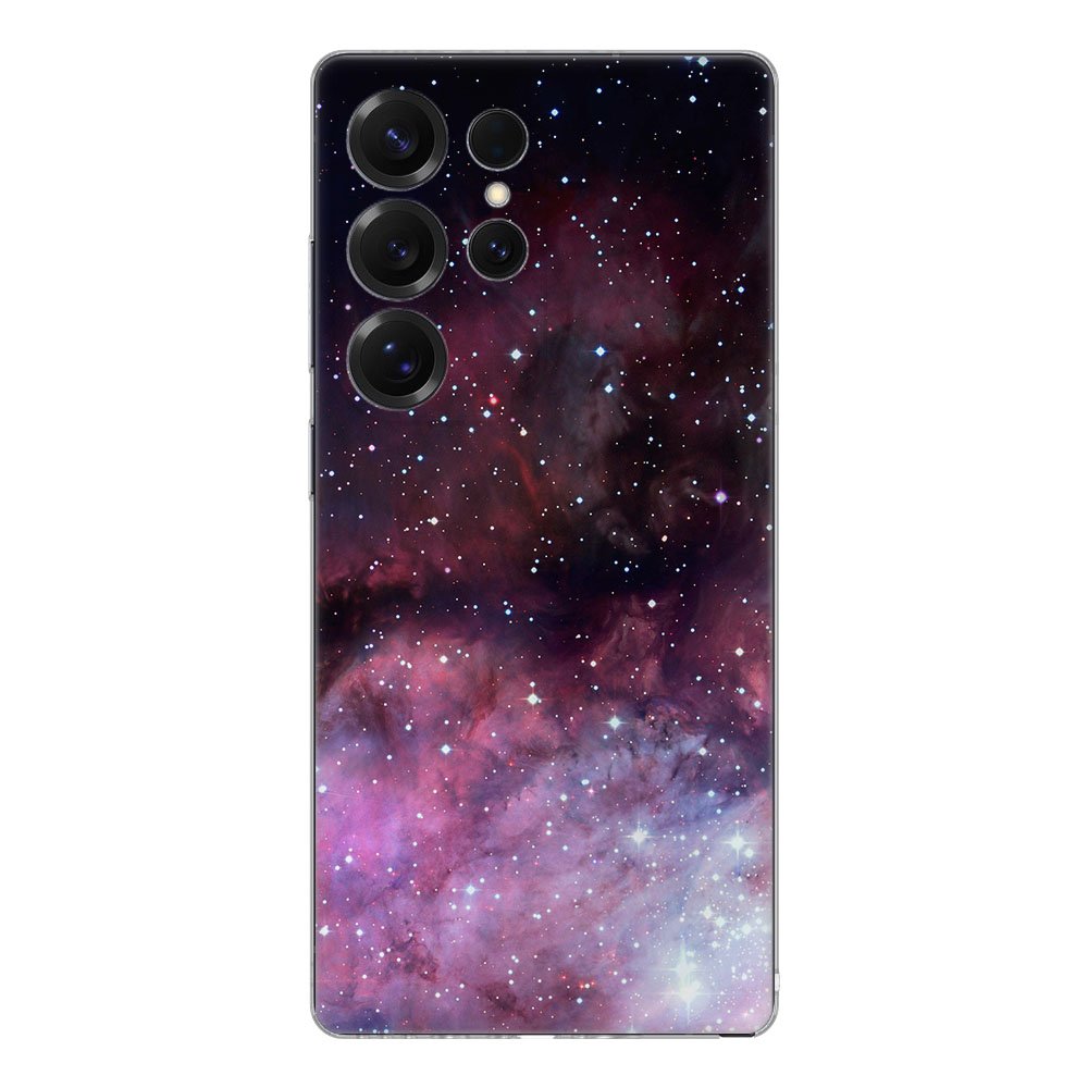 TPU Hoesje Samsung Galaxy S25 Ultra Galaxy Backcover achterkant sterrenhemel ontwerp