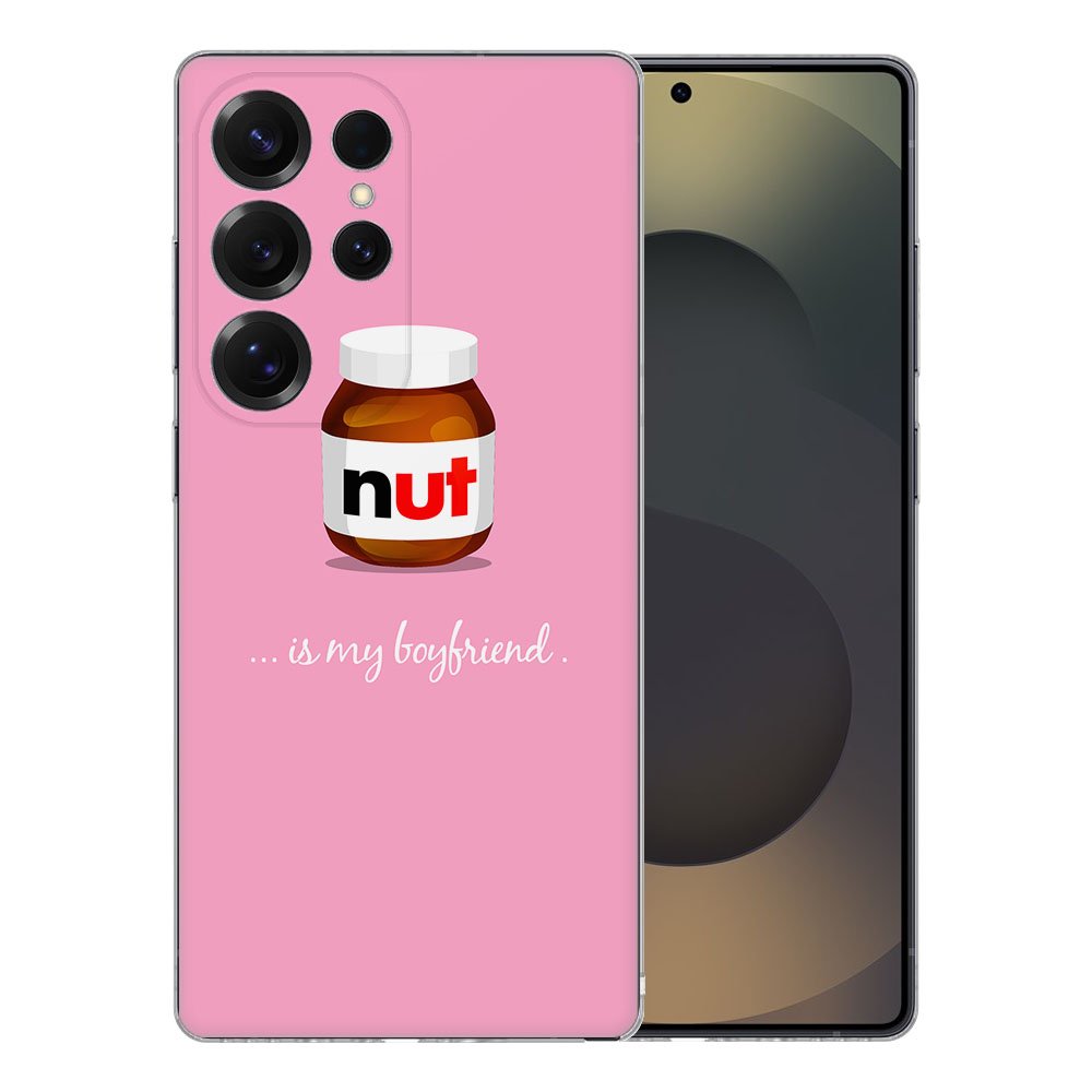 TPU Hoesje Samsung Galaxy S25 Ultra Hoesje Nut Boyfriend backcover design aanzicht