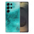 Samsung Galaxy S25 Ultra TPU Hoesje Painting Blue Backcover aanzicht