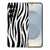 Samsung Galaxy S25 TPU Hoesje Zebra Backcover achteraanzicht