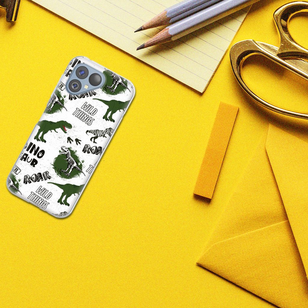 TPU Hoesje voor Fairphone 5 Dinosaurus dinosaurus ontwerp achterkant