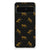 TPU Hoesje voor Google Pixel 8 Pro Leopards luipaardenprint zwart achterkant