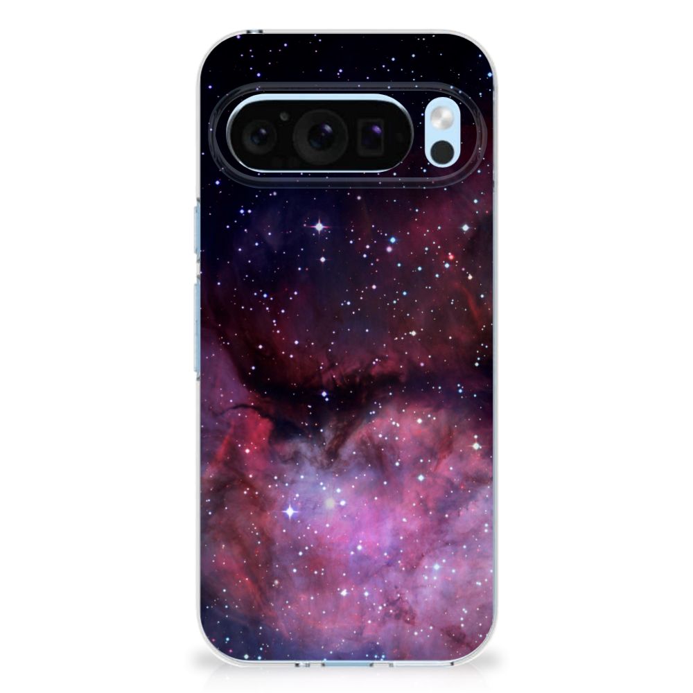 TPU Hoesje voor Google Pixel 9 | 9 Pro Galaxy heelal ontwerp achterkant