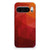Google Pixel 9 | 9 Pro TPU Hoesje voor Google Pixel 9 | 9 Pro Polygon Red design polygon red achterkant