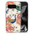 TPU Hoesje voor Google Pixel 9 Pro XL Pink Peacock design pauw bloemen achterkant