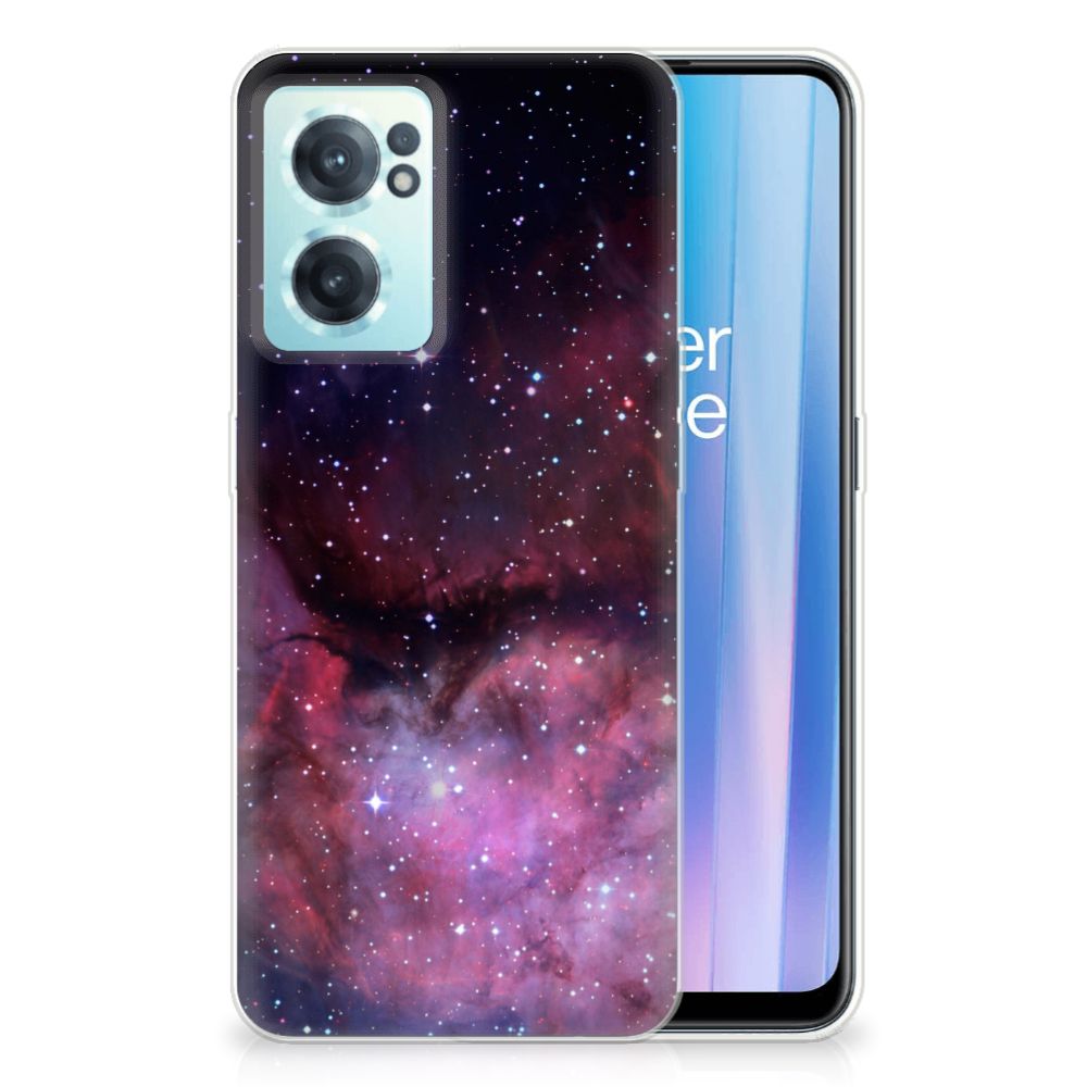 OnePlus Nord CE 2 5G TPU Hoesje Galaxy design achterkant
