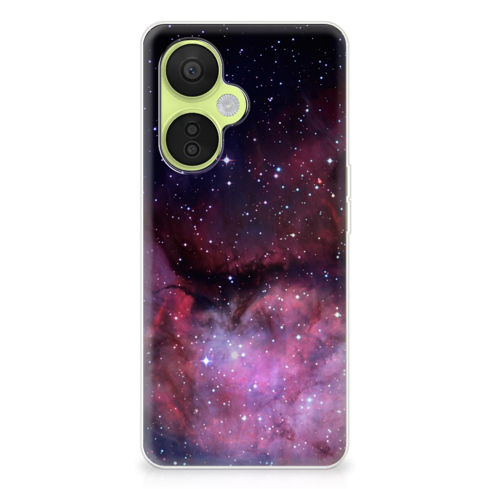 OnePlus Nord CE 3 Lite TPU Hoesje voor OnePlus Nord CE 3 Lite Galaxy ruimte sterren design achterkant