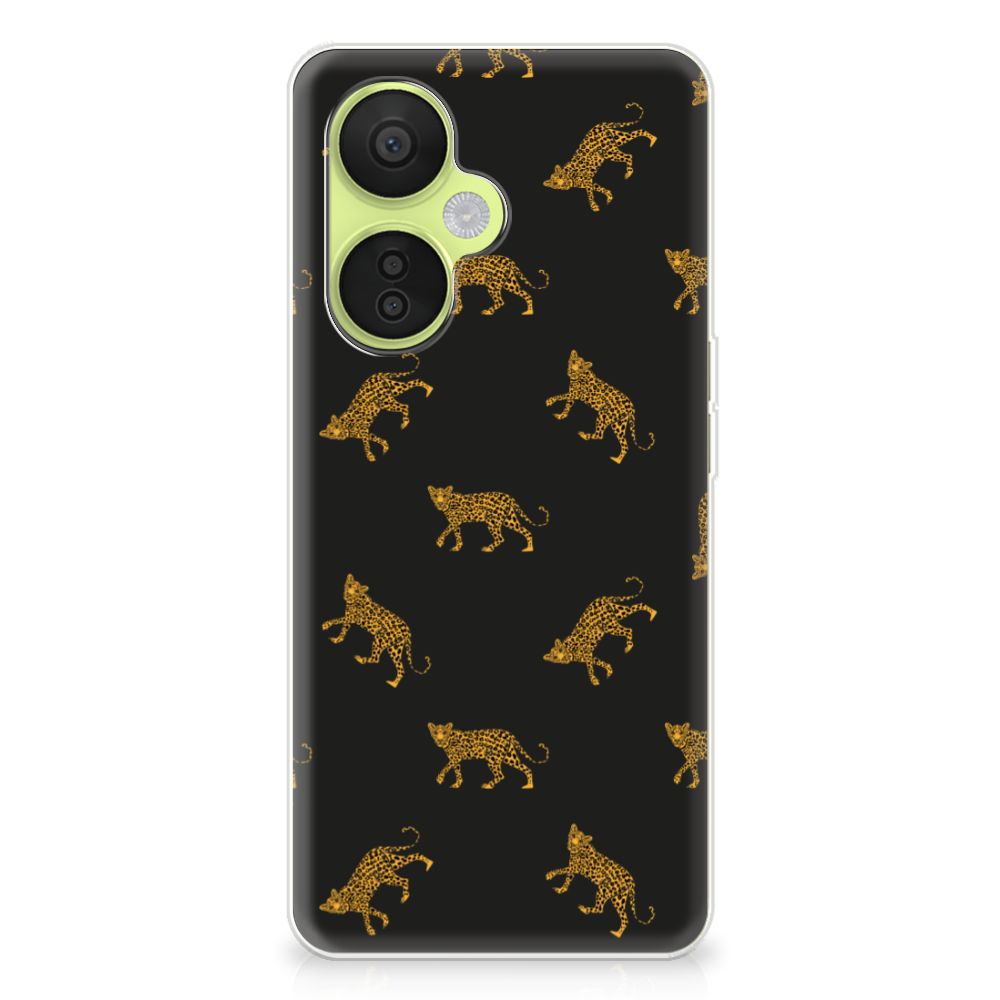 TPU Hoesje voor OnePlus Nord CE 3 Lite Leopards met stoere luipaardenprint en lichte bescherming.