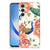TPU Hoesje voor Samsung Galaxy A05S Pink Peacock met kleurrijk pauwen- en bloemenontwerp voor stijl en bescherming.