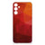 Samsung Galaxy A16 TPU Hoesje Polygon Red achterkant