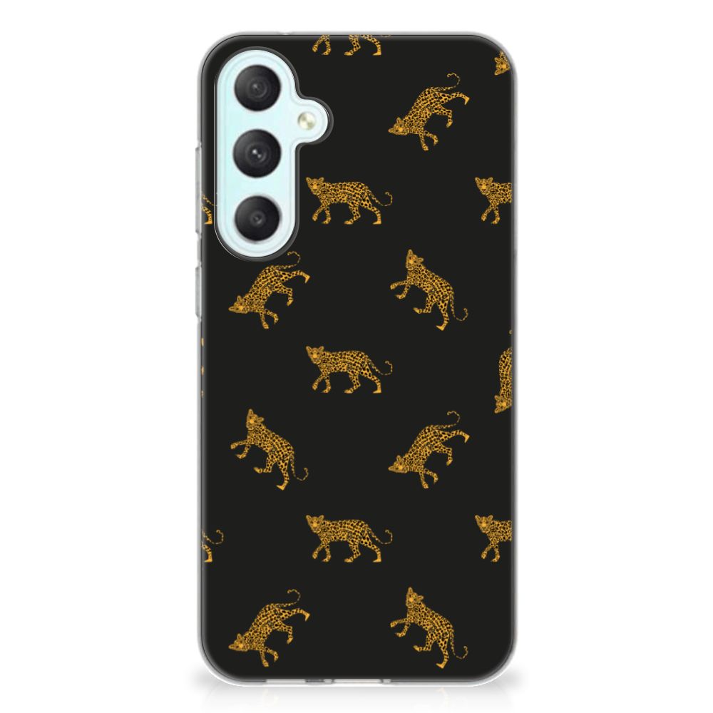 Samsung Galaxy S23 FE TPU Hoesje Leopards achterzijde