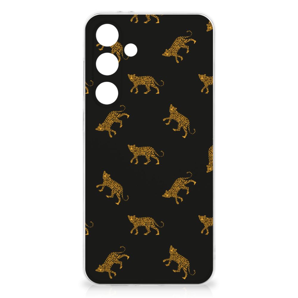 Samsung Galaxy S24 FE TPU Hoesje Leopards achterkant