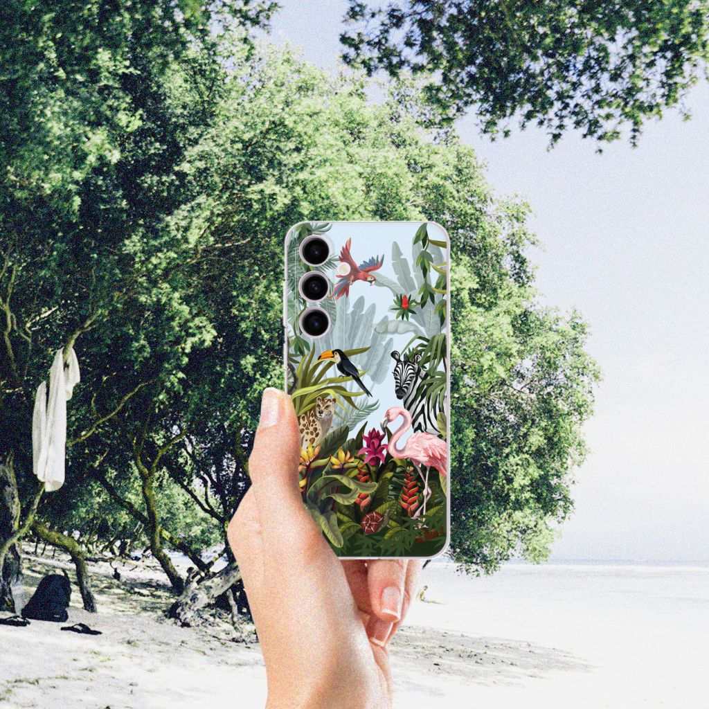 TPU Hoesje voor Samsung Galaxy S24 Jungle B2C Telecom