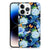 TPU Hoesje voor iPhone 14 Pro Max IJsvogel met kleurrijk bloemenontwerp en ijsvogel 🐦.