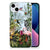 TPU Hoesje voor iPhone 15 Plus Jungle met kleurrijke jungle-dieren 🌿🐦🐆