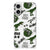 TPU Hoesje voor iPhone 16 plus Dinosaurus design dino's achterkant