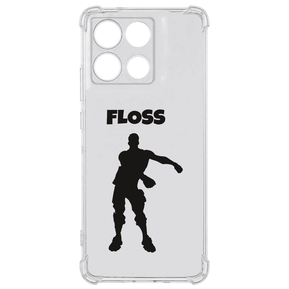 Motorola Moto G56 TPU Telefoonhoesje Floss backcover achterkant