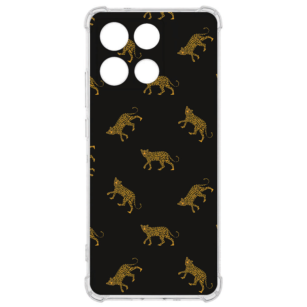 TPU Telefoonhoesje Motorola Moto G56 Leopards backcover design luipaardpatroon