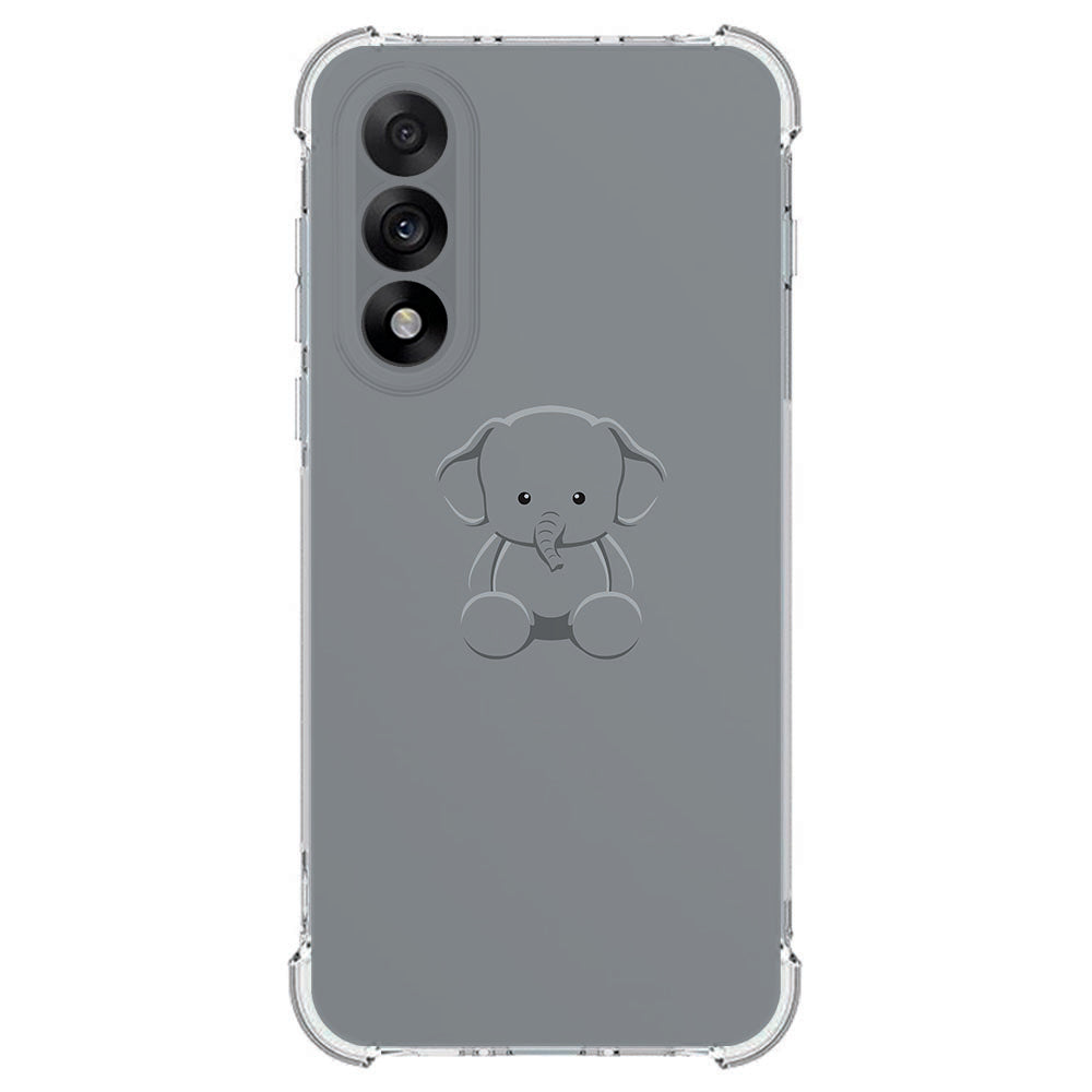 TPU Telefoonhoesje OnePlus Nord 5 - Baby Olifant schokabsorberende backcover achterkant olifant design