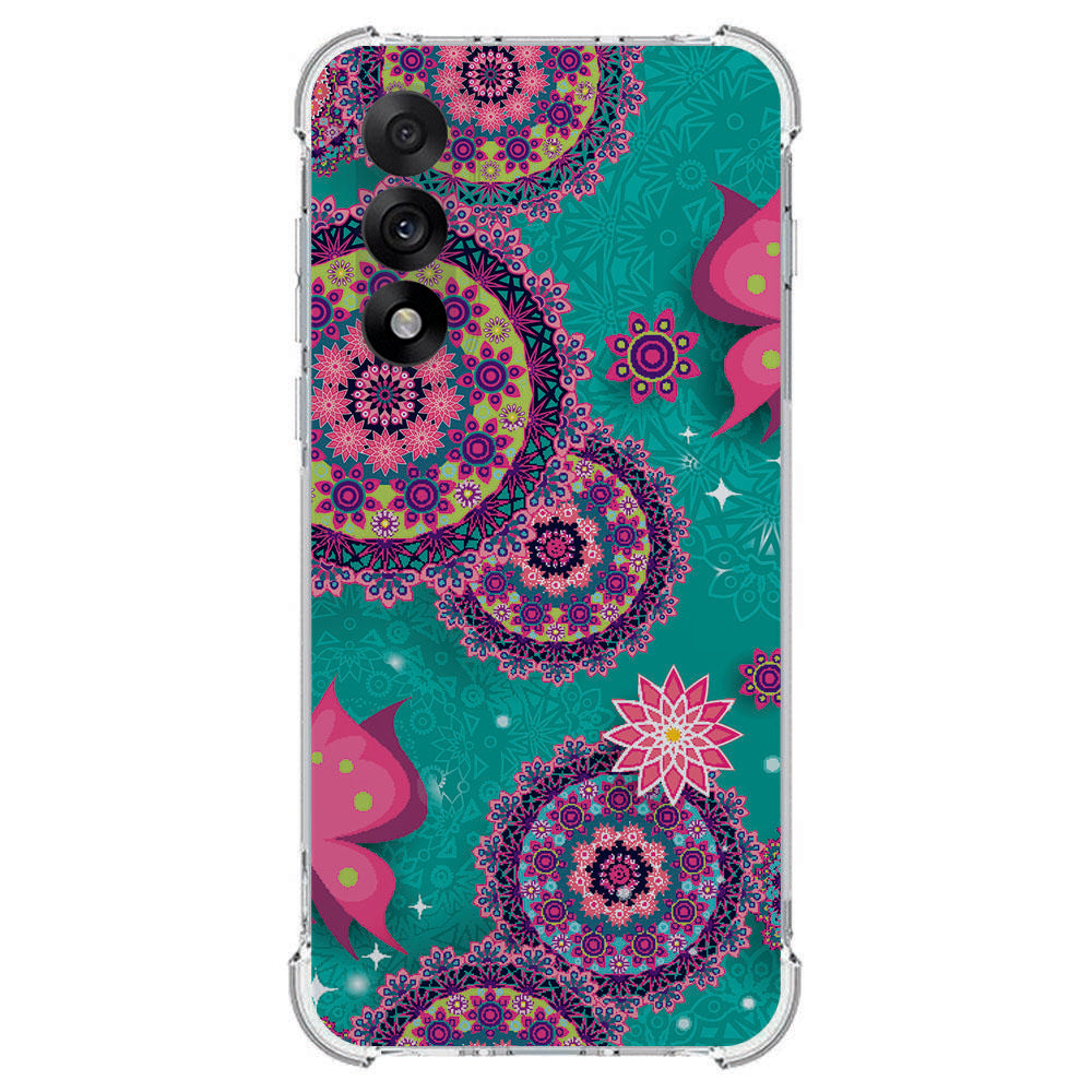 OnePlus Nord 5 TPU Telefoonhoesje OnePlus Nord 5 Cirkels en Vlinders achterkant