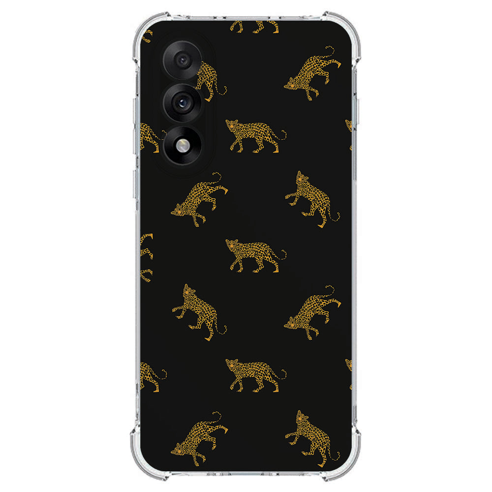TPU Telefoonhoesje OnePlus Nord 5 - Leopards schokabsorberende backcover luipaardpatroon achterzijde