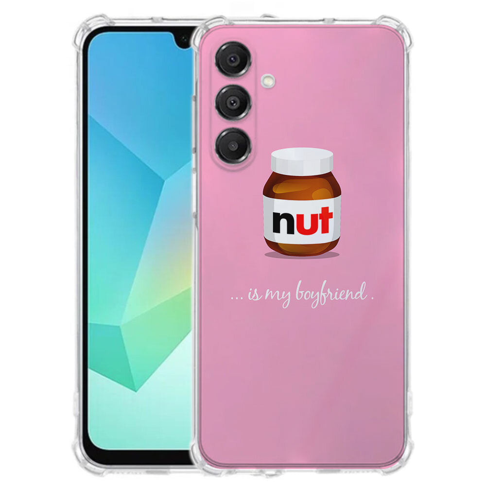 TPU Telefoonhoesje Samsung Galaxy A17 Nut Boyfriend schokabsorberende backcover achteraanzicht
