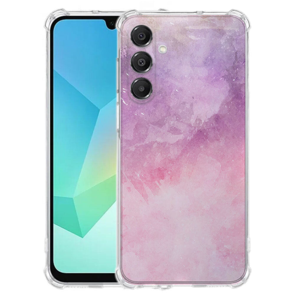 TPU Telefoonhoesje Samsung Galaxy A17 Pink Purple Paint achterkant