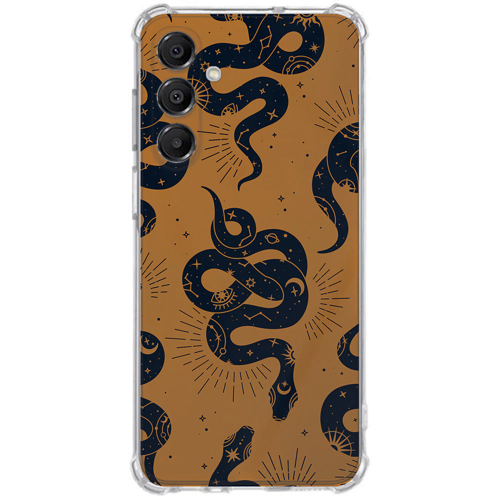 TPU Telefoonhoesje Samsung Galaxy A17 Snakes achterkant