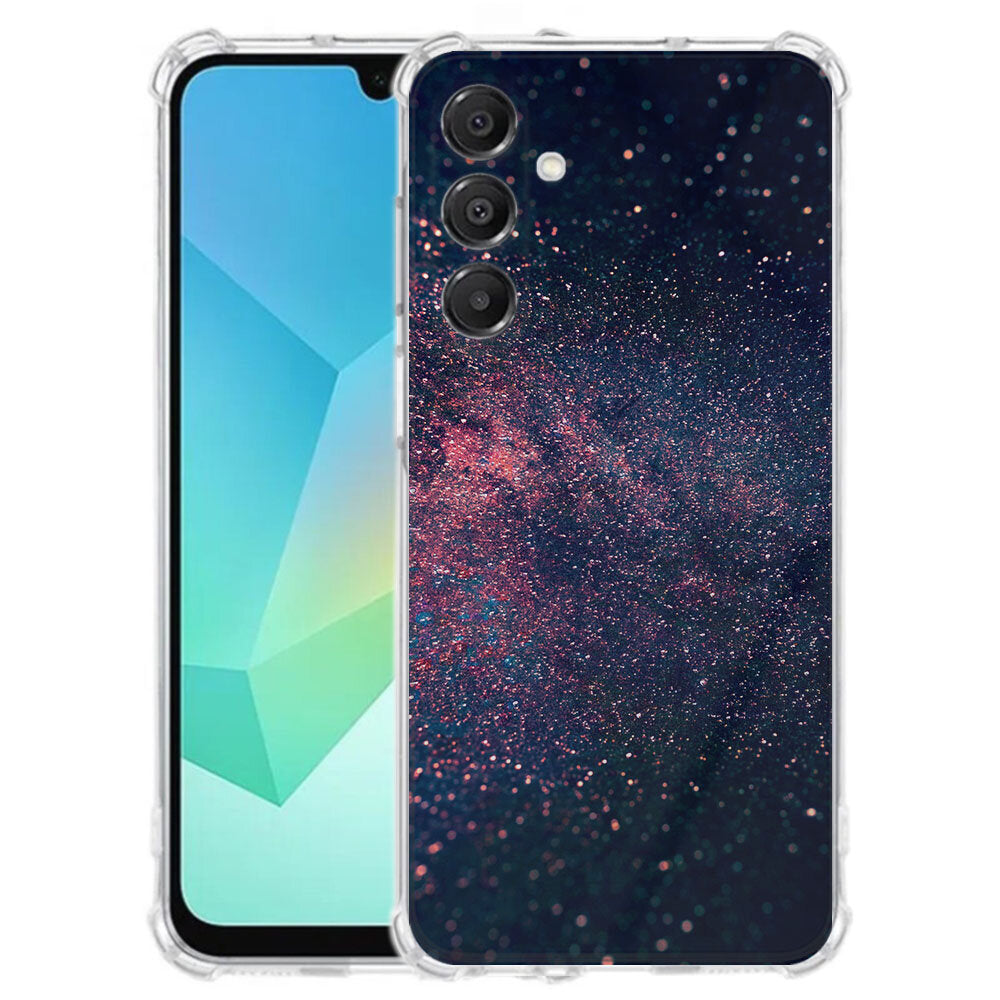 TPU Telefoonhoesje Samsung Galaxy A17 Stars schokabsorberende backcover achteraanzicht