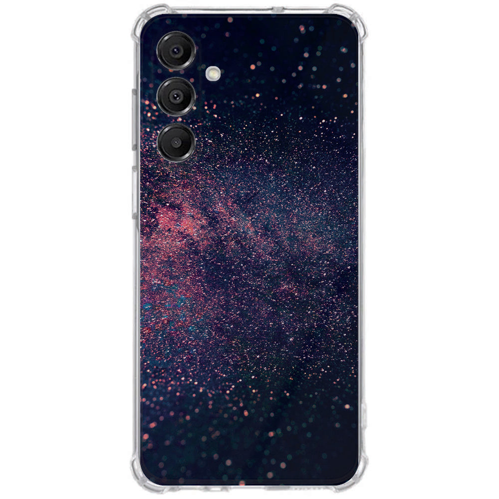 TPU Telefoonhoesje Samsung Galaxy A17 Stars schokabsorberende backcover achterzijde