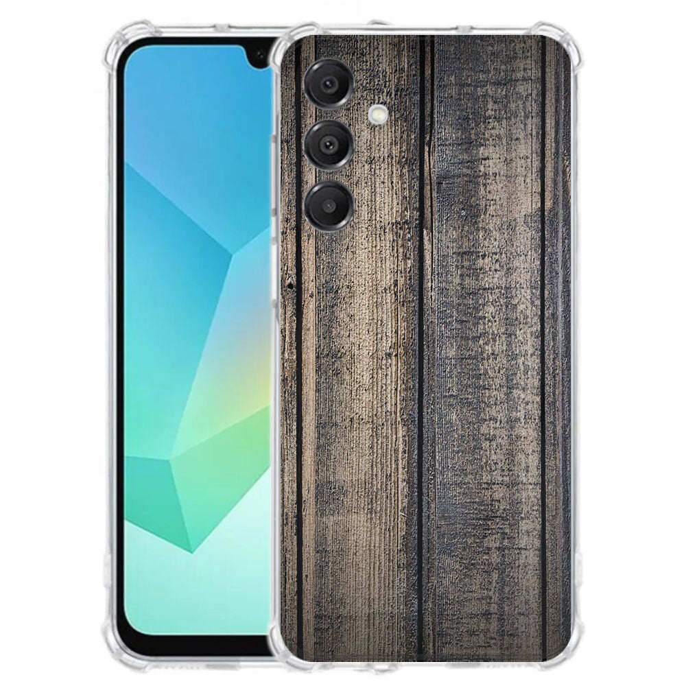 TPU Telefoonhoesje Samsung Galaxy A17 Steigerhout schokabsorberende backcover vooraanzicht