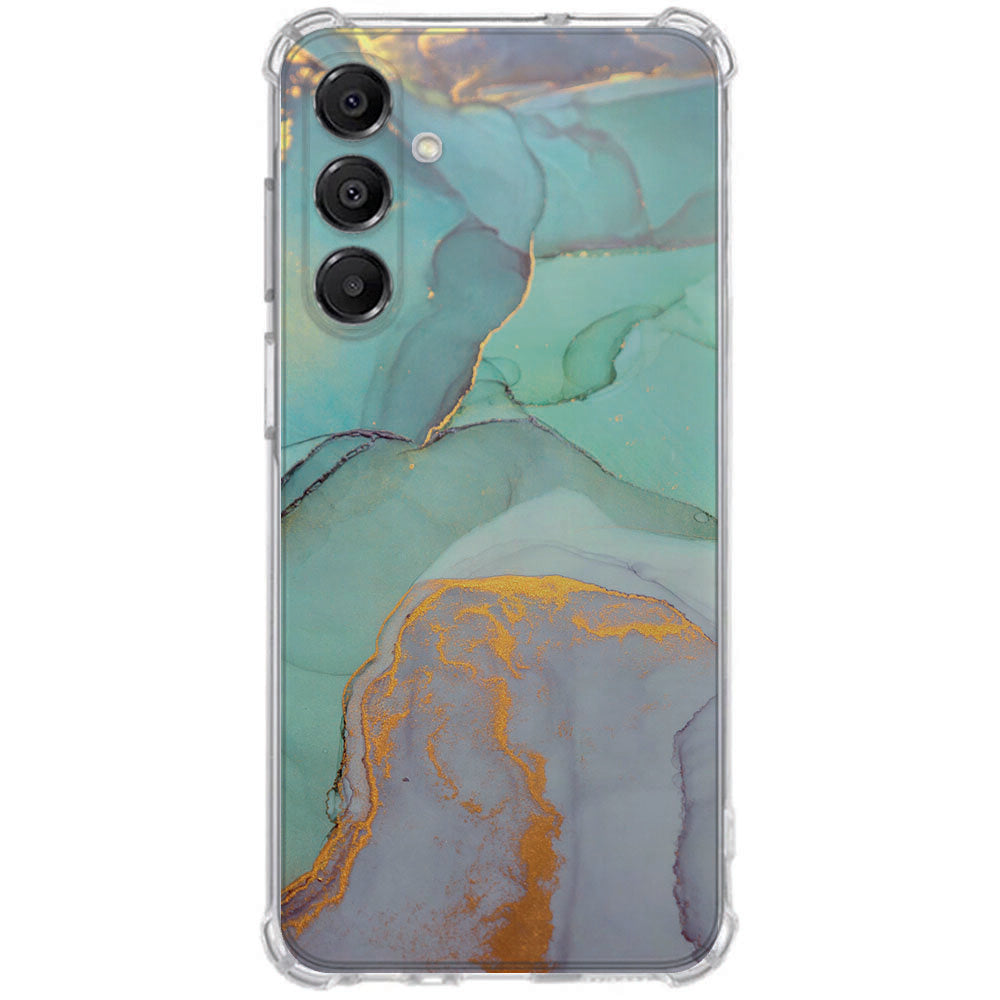 Samsung Galaxy A17 TPU Telefoonhoesje Watercolor Mix achterzijde