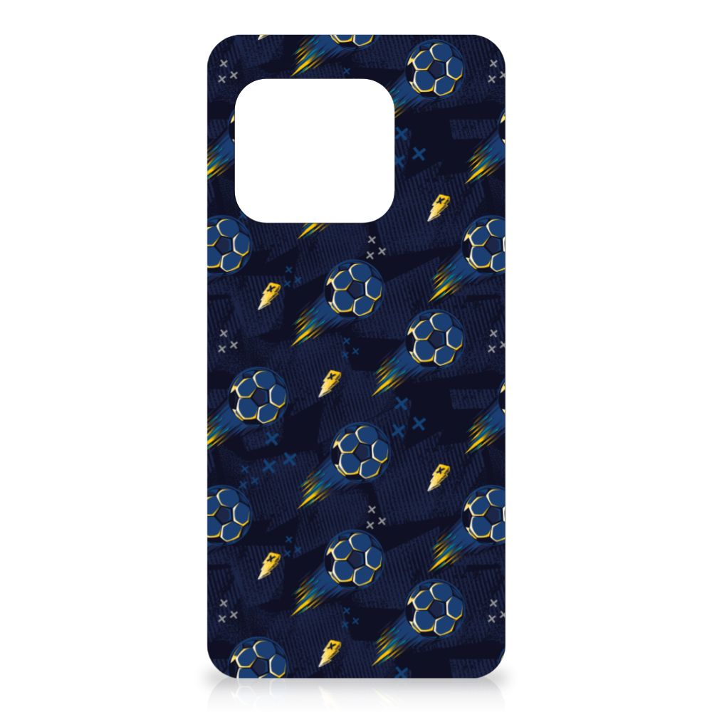 OnePlus 10T TPU bumper voor OnePlus 10T Voetbal design voetbalschoenen aanzicht