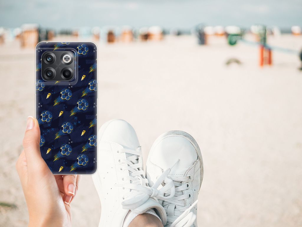 OnePlus 10T TPU bumper voor OnePlus 10T Voetbal aanzicht
