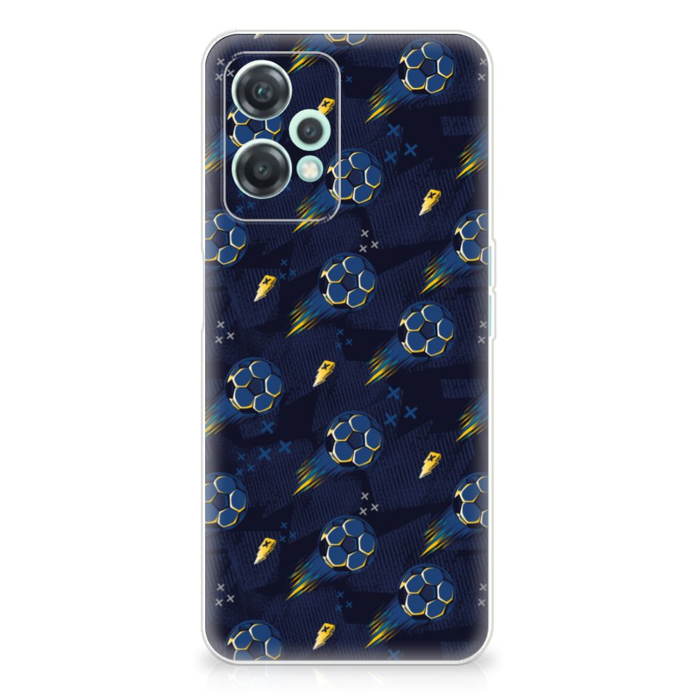 OnePlus Nord CE 2 Lite TPU bumper Voetbal design achterkant