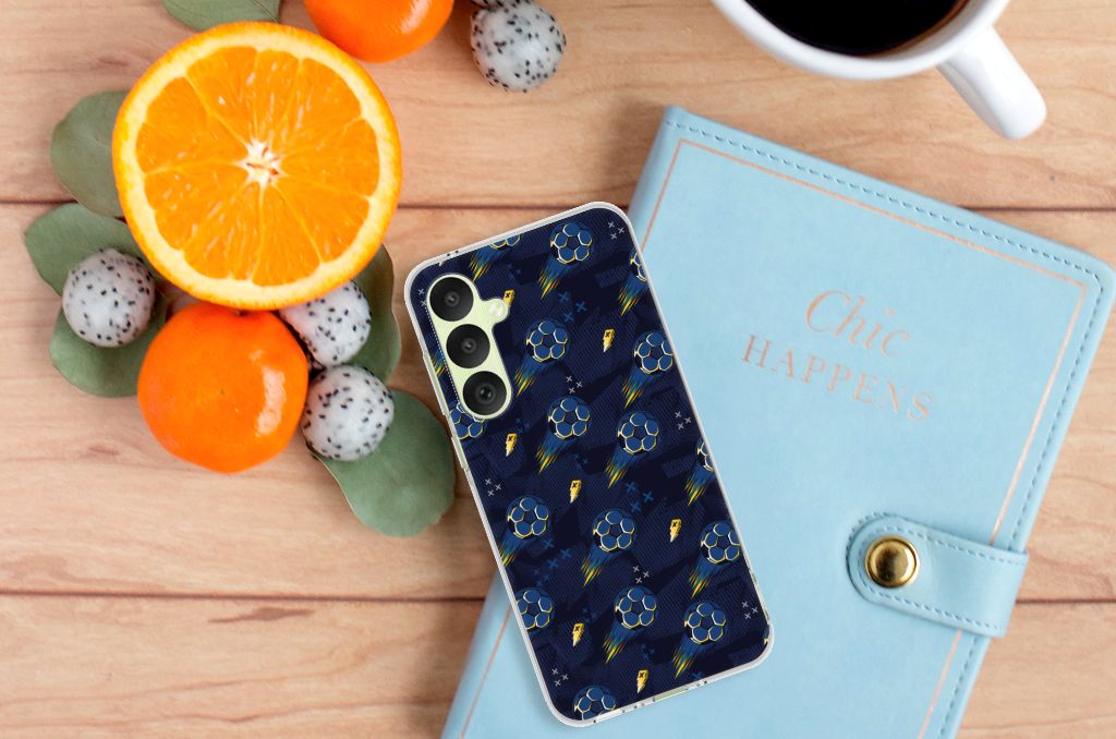 Samsung Galaxy A35 TPU bumper voor Samsung Galaxy A35 Voetbal achterzijde