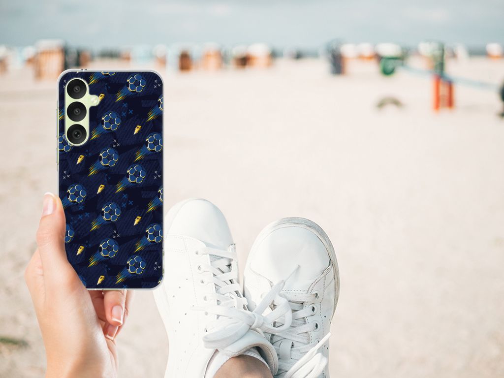 Samsung Galaxy A35 TPU bumper voetbal aanzicht