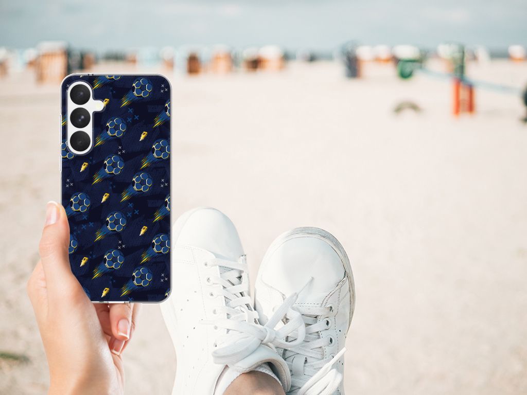 Samsung Galaxy A55 TPU bumper Voetbal aanzicht