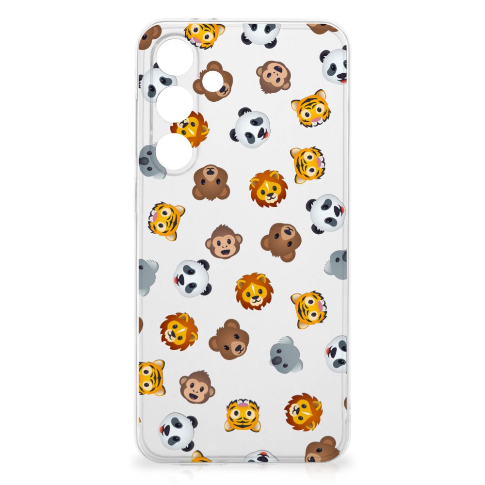 Samsung Galaxy S24 FE TPU bumper Dieren Emojis achterkant