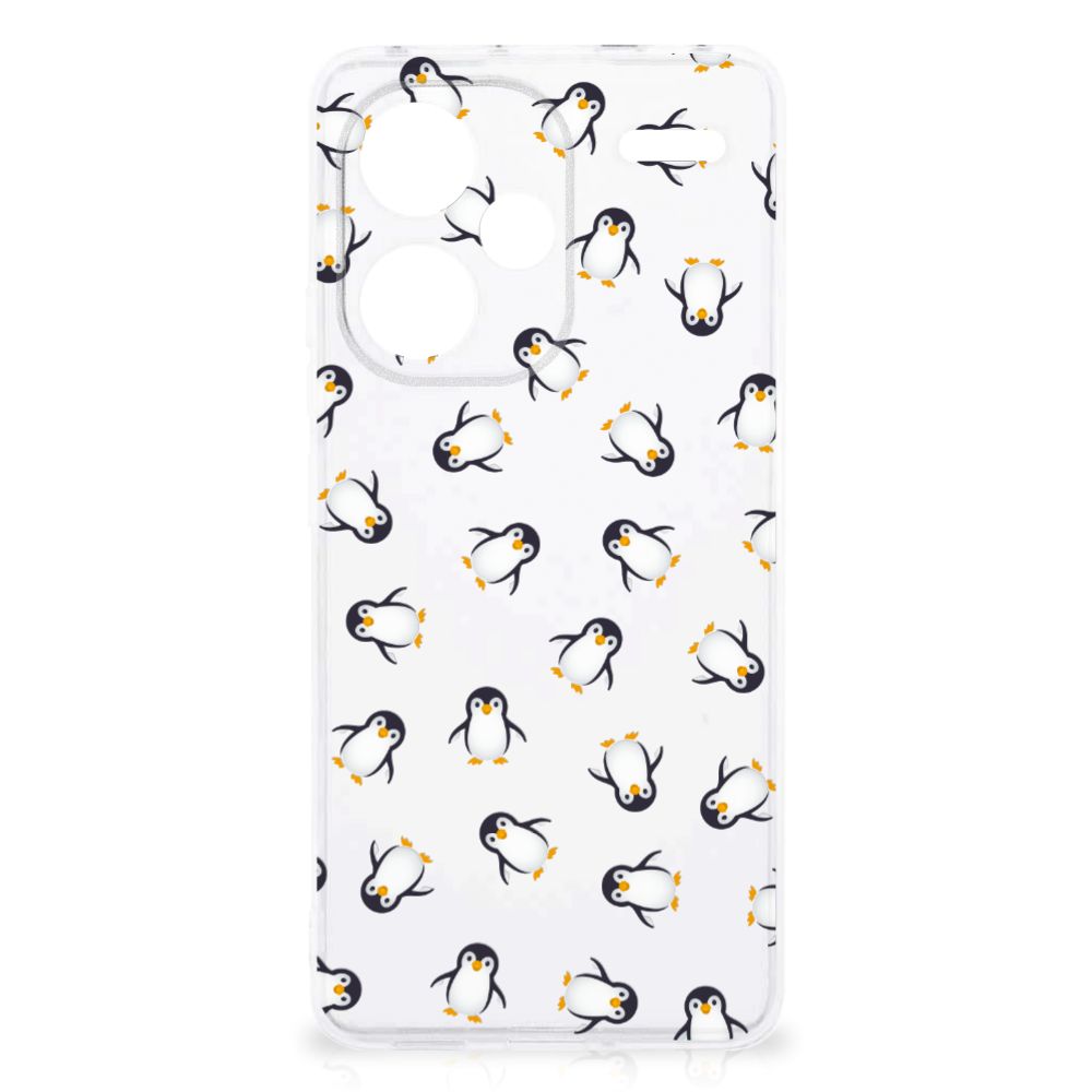 Xiaomi Redmi Note 13 Pro Plus TPU bumper Pinguïn achterkant